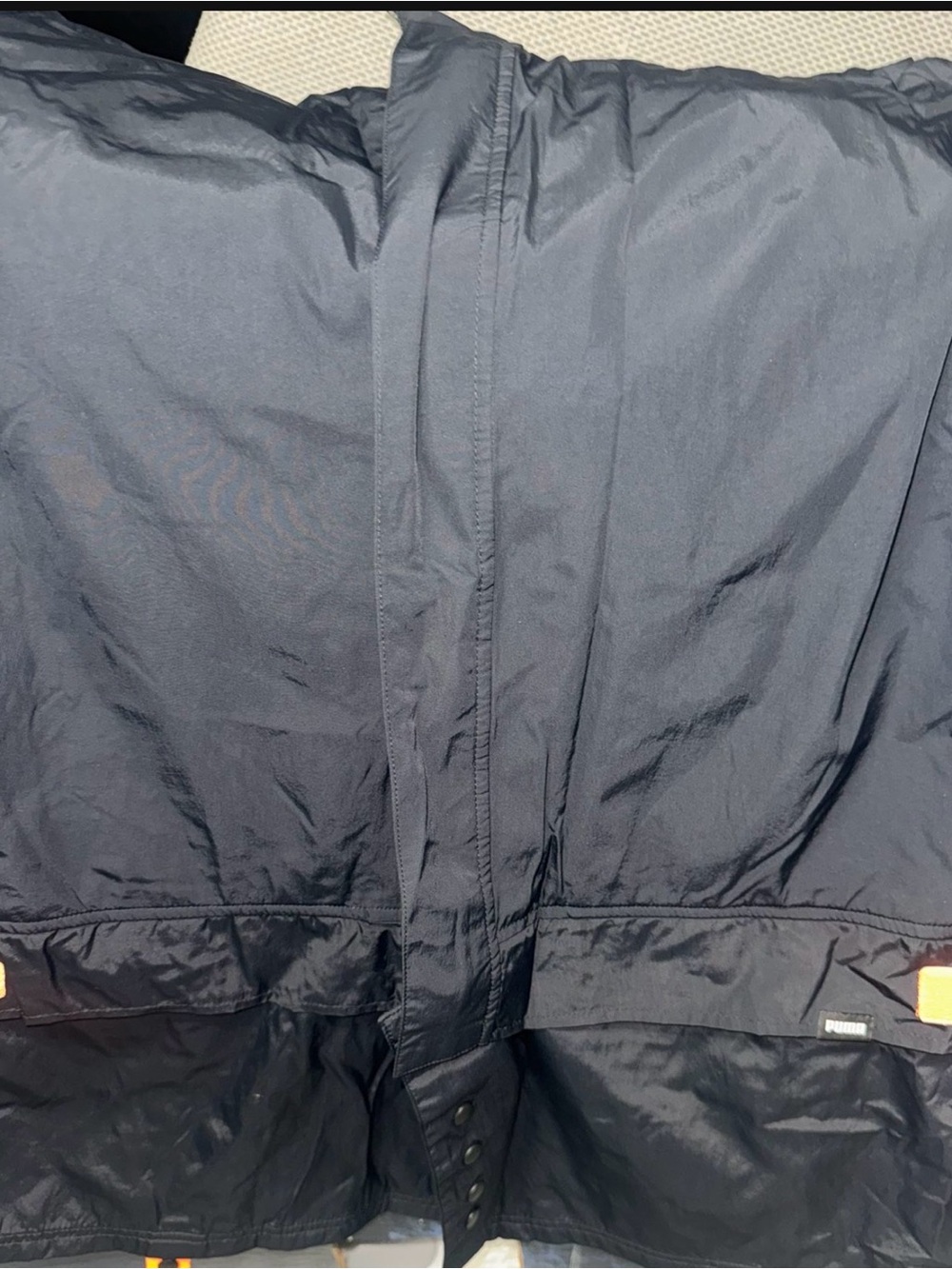 Puma Men's Navy Windbreaker Jacket